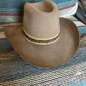Vintage 1970s Cowboy Hat - Size 7 - Excellent Condition - Rare Find